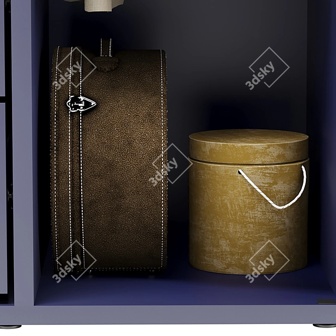 IKEA NORDMELA Storage Dresser Display 3D model image 3