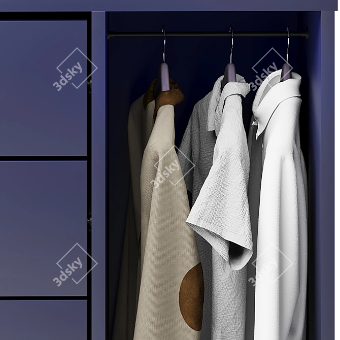 IKEA NORDMELA Storage Dresser Display 3D model image 4