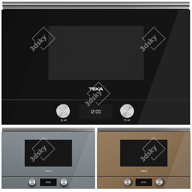 TEKA ML 8220 BIS L Microwave 3D model image 1