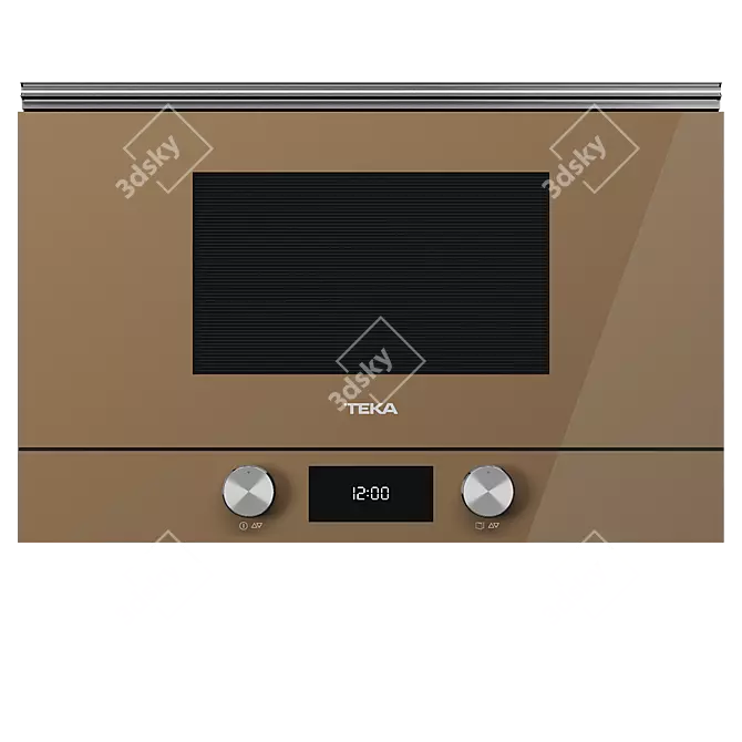 TEKA ML 8220 BIS L Microwave 3D model image 2