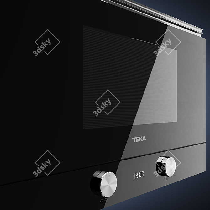 TEKA ML 8220 BIS L Microwave 3D model image 6