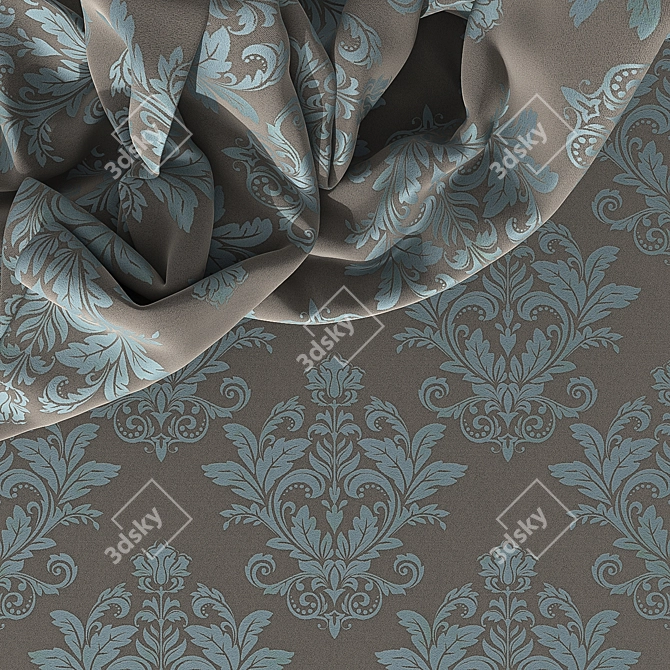 Seamless Fabric Texture Collection 3D model image 1