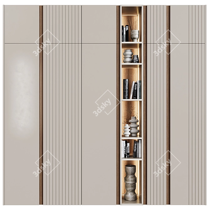 Modern Style Wardrobe Collection 3D model image 1