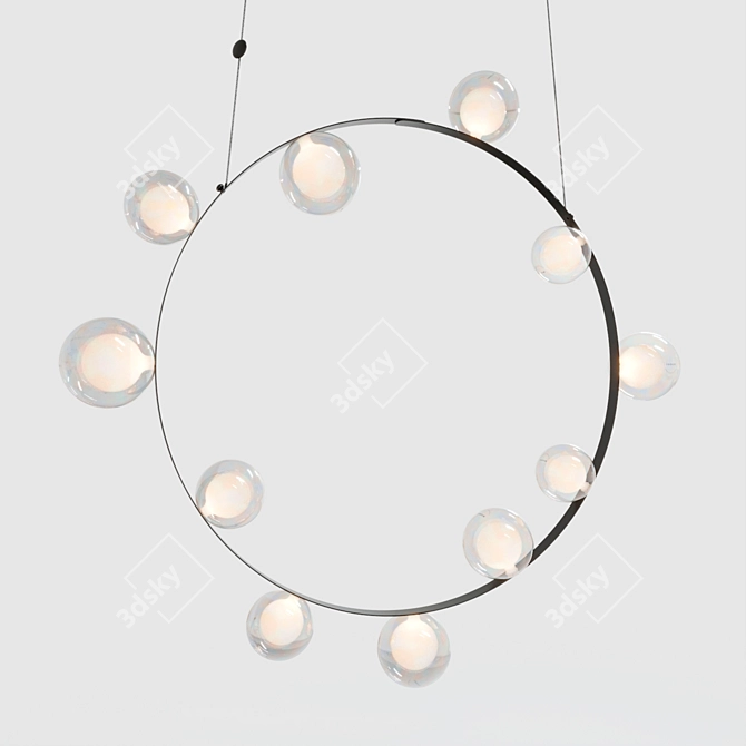 Moooi Hubble Bubble Pendant Light 3D model image 3