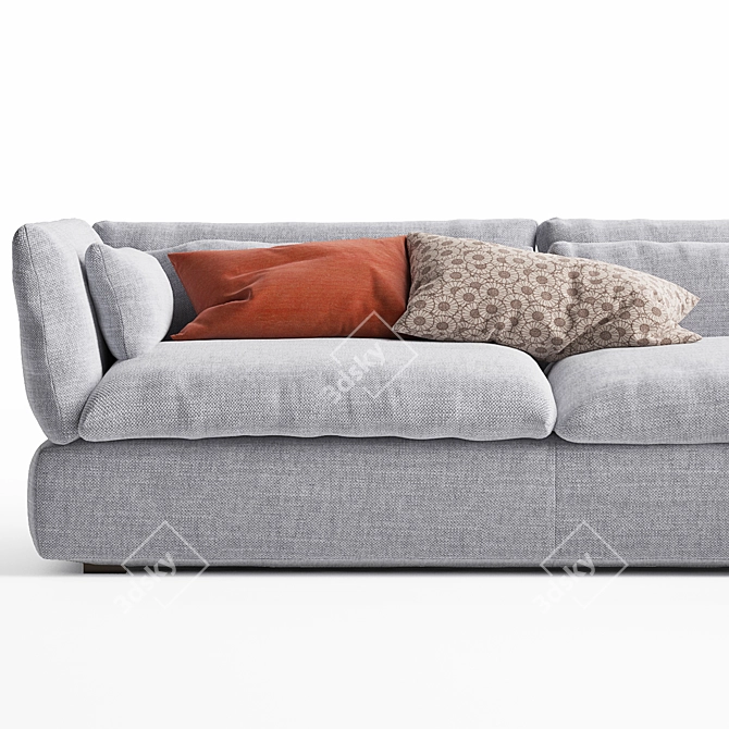  Modern Swan Sofa Set 3D model image 3