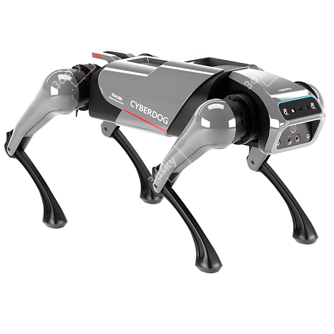 Xiaomi Cyberdog 3D Model Kit 3D model image 1