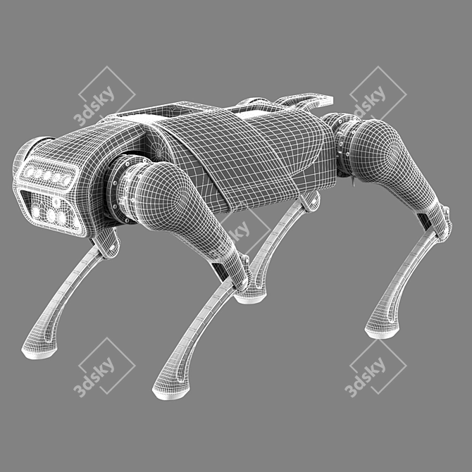 Xiaomi Cyberdog 3D Model Kit 3D model image 5