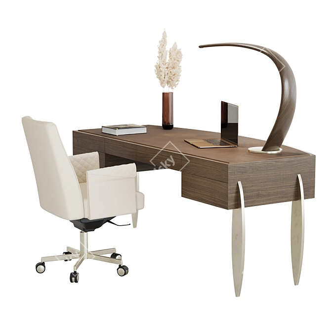 Elegance Collection Office Furnishings 3D model image 3