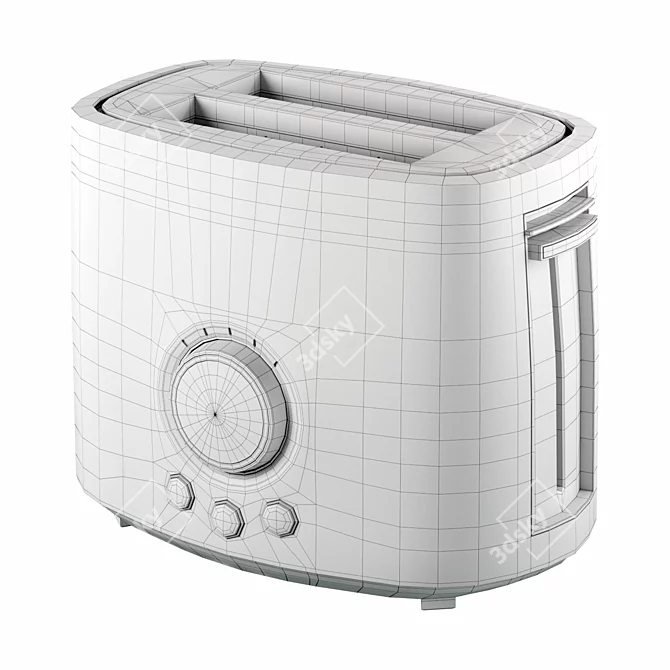 Redmond Toaster RT-M403 Modelling Kit 3D model image 3