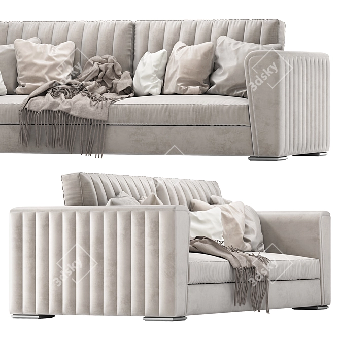 DV Home BEVERLY Low Divano Sofa 3D model image 19