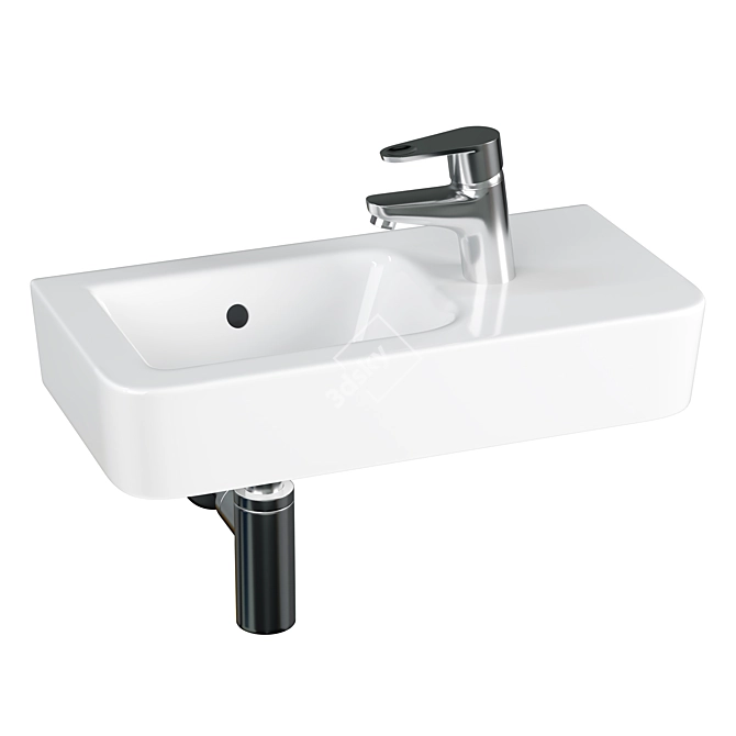 Geberit Renova Nr. 1 Sink 3D model image 1