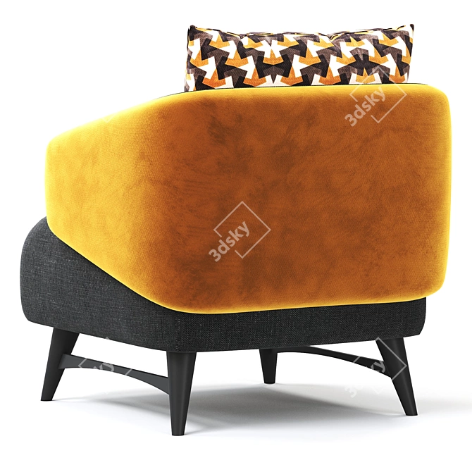 Modern V-Ray Armchair 2015 3D model image 5