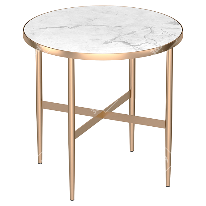 Elisenda Coffee Table | Modern Square Design 3D model image 1