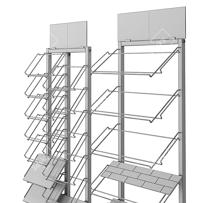  Display Stand Kit Set 3D model image 7