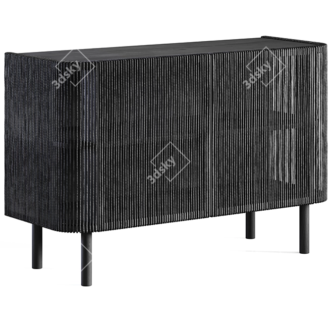 Bolia Cord Buffet with Rope-Front 3D model image 2