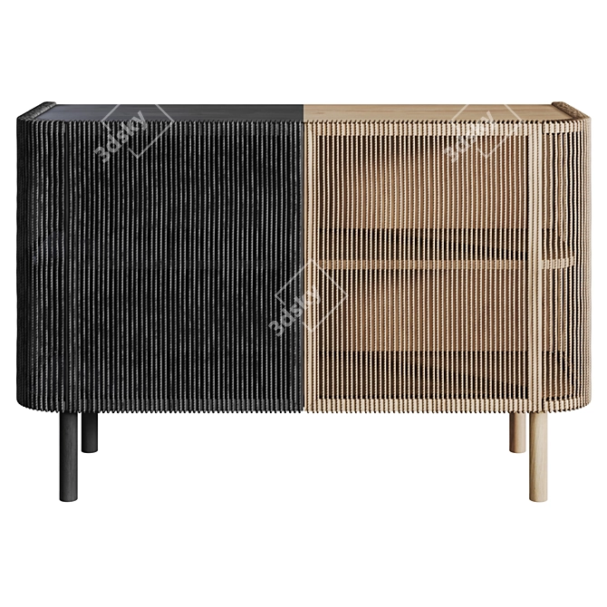 Bolia Cord Buffet with Rope-Front 3D model image 3