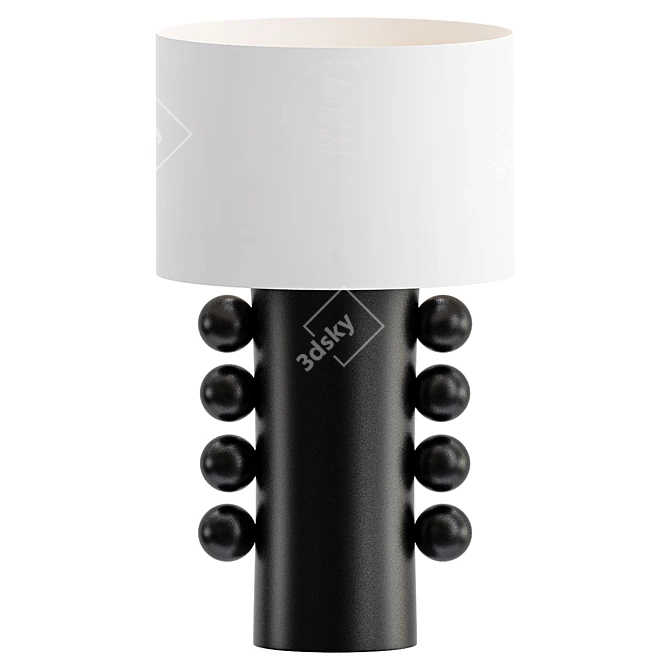 Sleek Tiglia 31" Table Lamp 3D model image 1