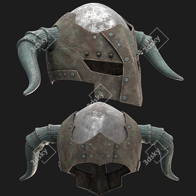 Shadow Lord's Helm 3D model image 3