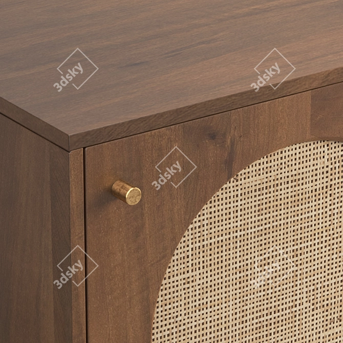 Westland Nightstand: Compact and stylish 3D model image 5