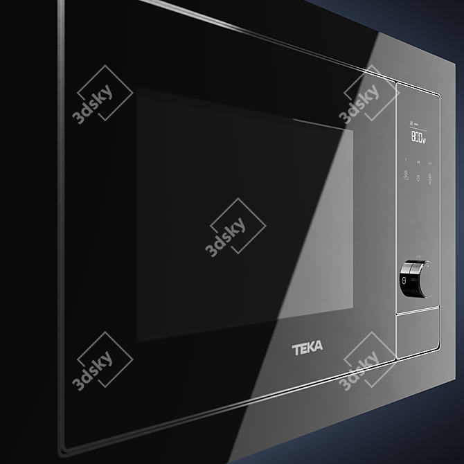 TEKA ML 8200 Microwave Oven 3D model image 2