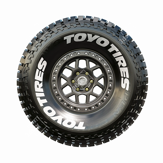 Toyo Tires 3D Model - High Poly 3D model image 4