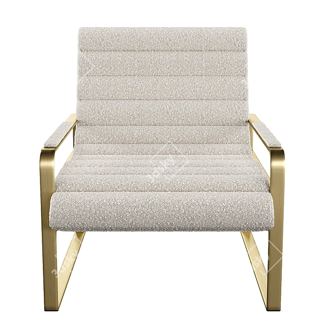 Eichholtz Chair Olsen: Luxury Comfort 3D model image 2