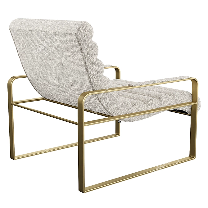 Eichholtz Chair Olsen: Luxury Comfort 3D model image 4