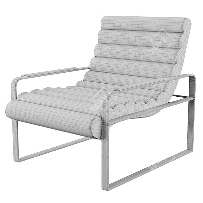 Eichholtz Chair Olsen: Luxury Comfort 3D model image 6