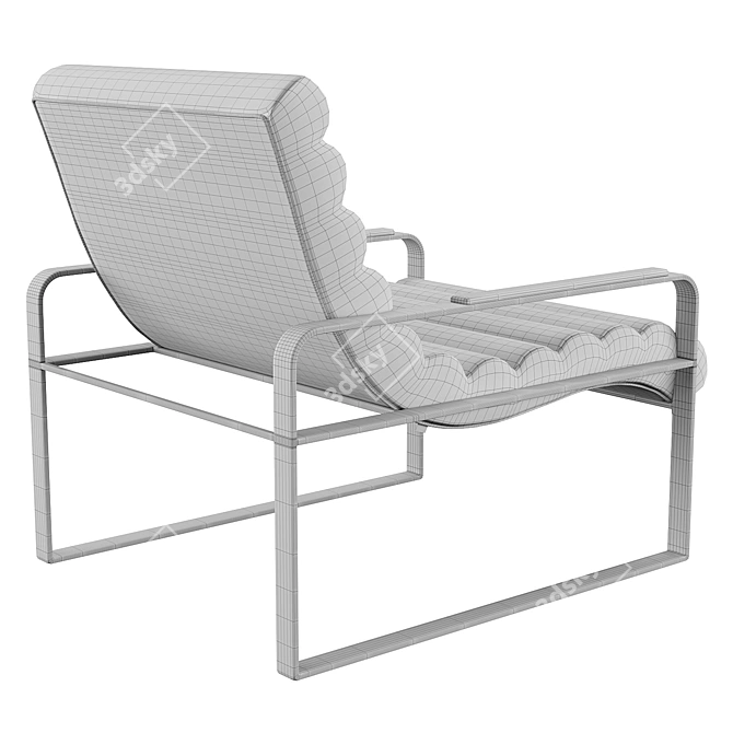 Eichholtz Chair Olsen: Luxury Comfort 3D model image 7