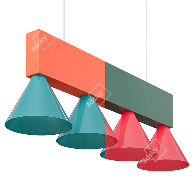 Modern Pendant Lighting Fixtures 3D model image 2