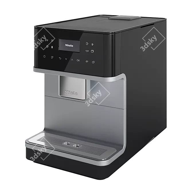 CM6160 Coffee Machine: Compact and Stylish 3D model image 1