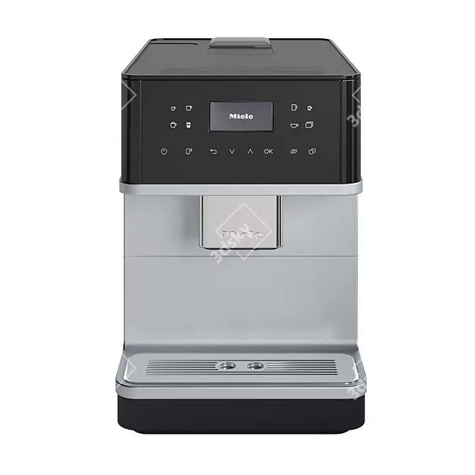 CM6160 Coffee Machine: Compact and Stylish 3D model image 2