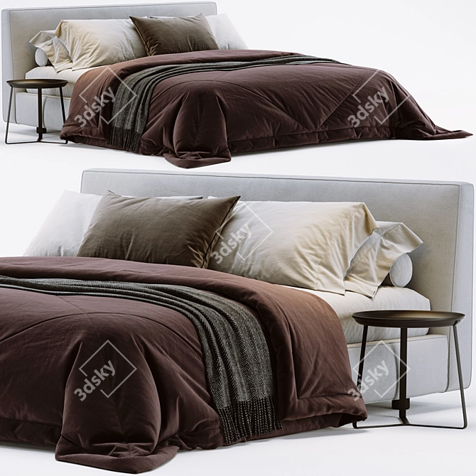 Adaptable Flexteam Ray Bed 3D model image 1