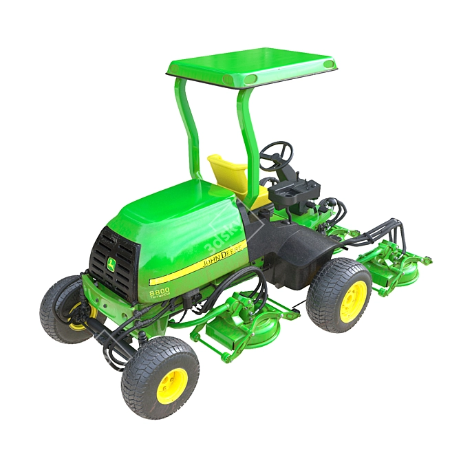 John Deere 8800A TerrainCut: Precision Mowing 3D model image 3