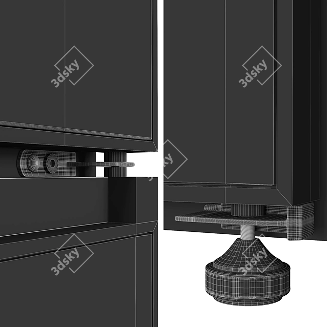 Samsung BeSpoke Customizable Modular Furniture 3D model image 5