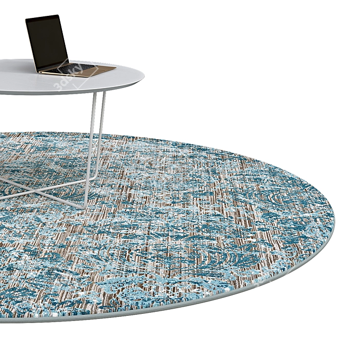 Circular Rugs Collection | №287 3D model image 2