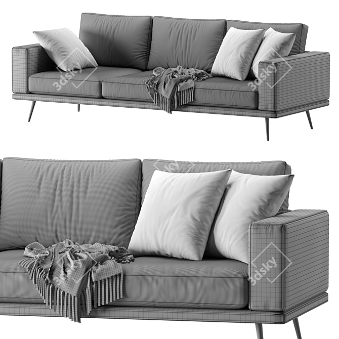 CARLTON Sofa 2013 3D Model 3D model image 7