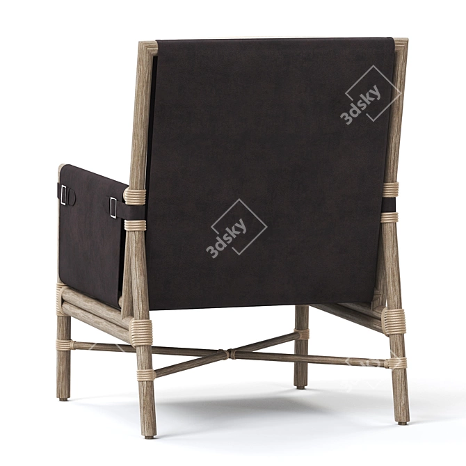 Elegant Bercut Lounge Chair in 2015 3D model image 5