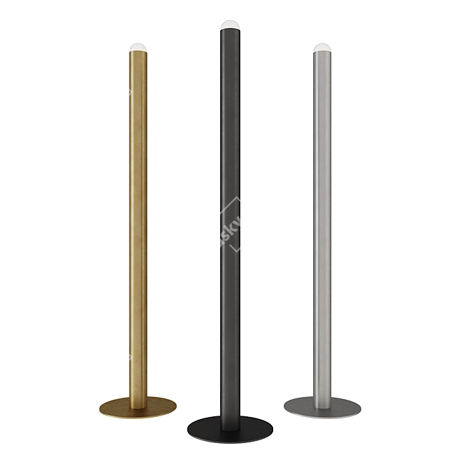 Ebell Large Modern Floor Lamp 3D model image 1