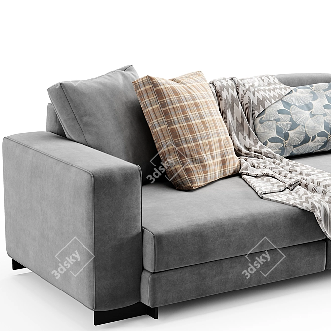 Modern Molteni&C Turner Sofa 2015 3D model image 2