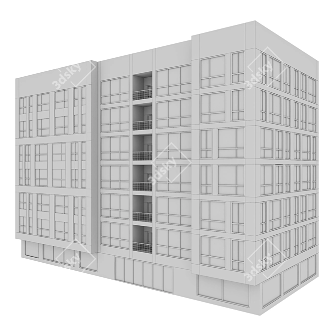 Corona Brigade Building 05 3D model image 4