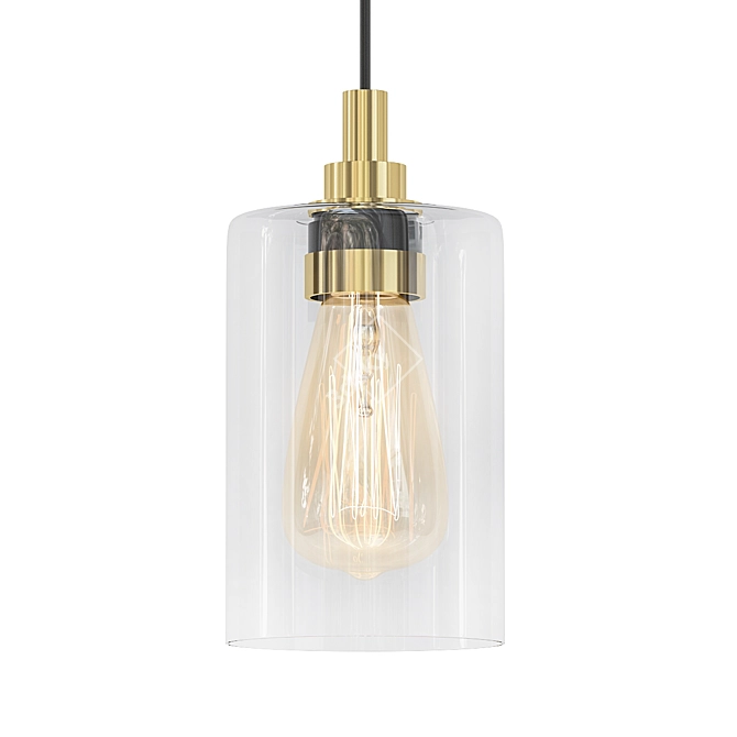 Modern Calder Pendant Light 3D model image 1