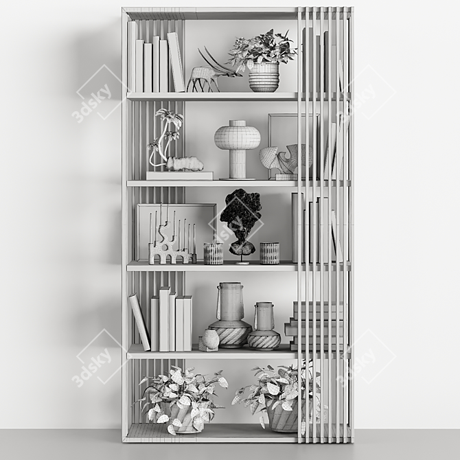  Versatile Decor Set 21. 3D model image 5