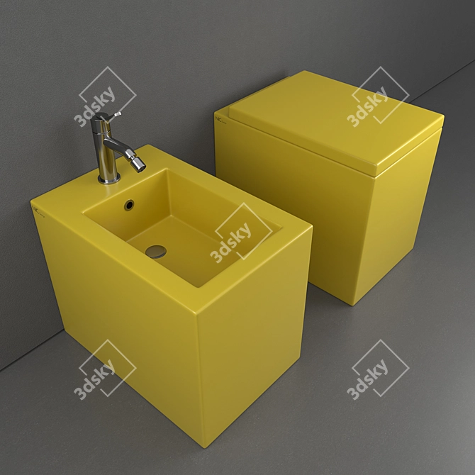 TERRA COOL Bathroom Collection 3D model image 1