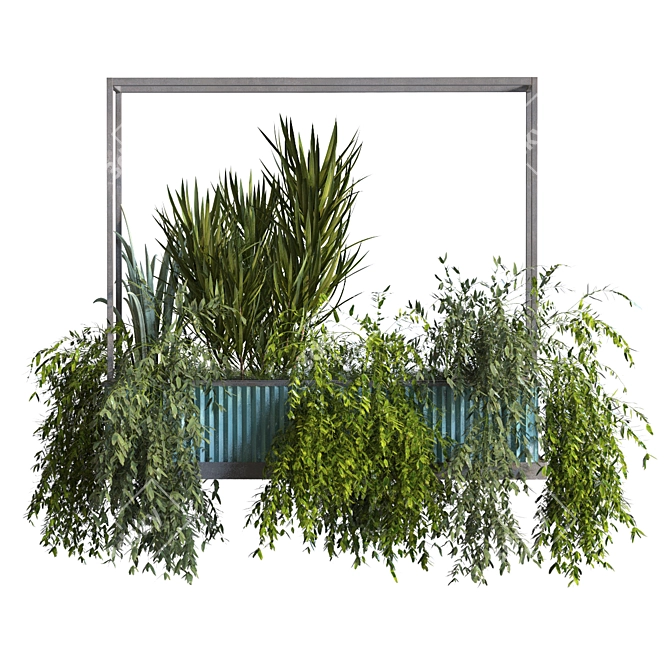 Modern Greenery Box Set 2015 3D model image 3