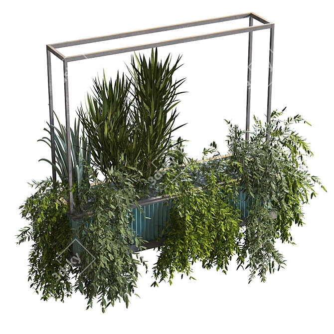 Modern Greenery Box Set 2015 3D model image 6