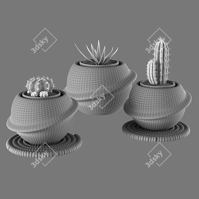 PBR Decor Set for Corona Render 3D model image 4