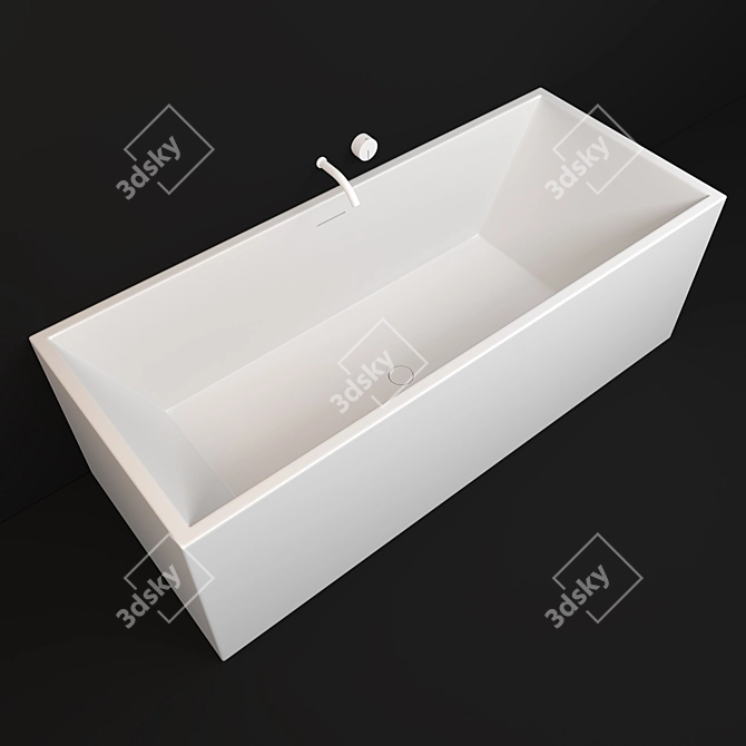 Corian Nic Vasca Pool 170x70x57h 3D model image 3