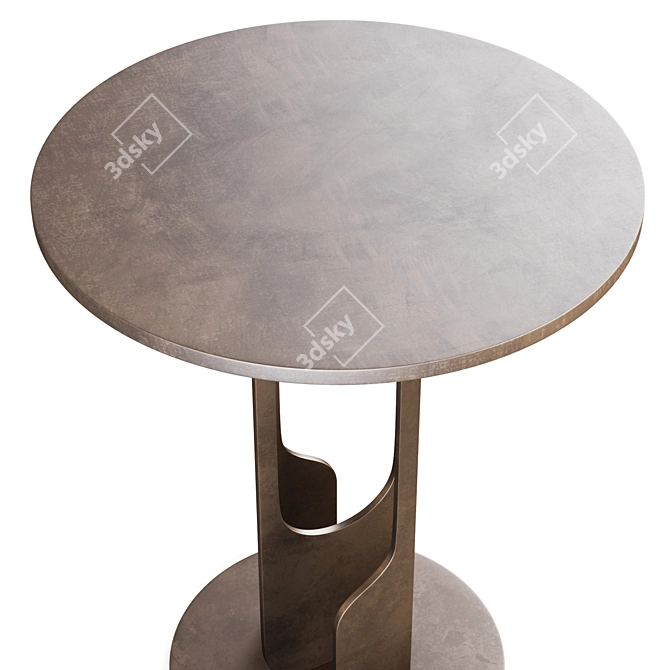 River Side Table: Modern Design 3D model image 3