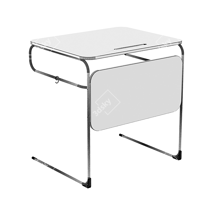  Ideal School Desk | Парта 3D model image 3